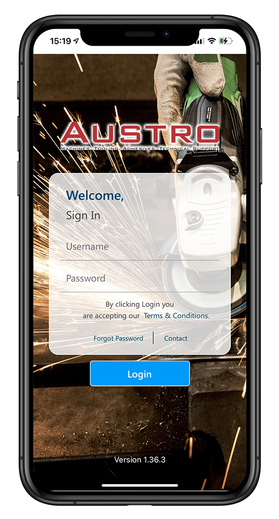 Austro iPhone Xs Mockup