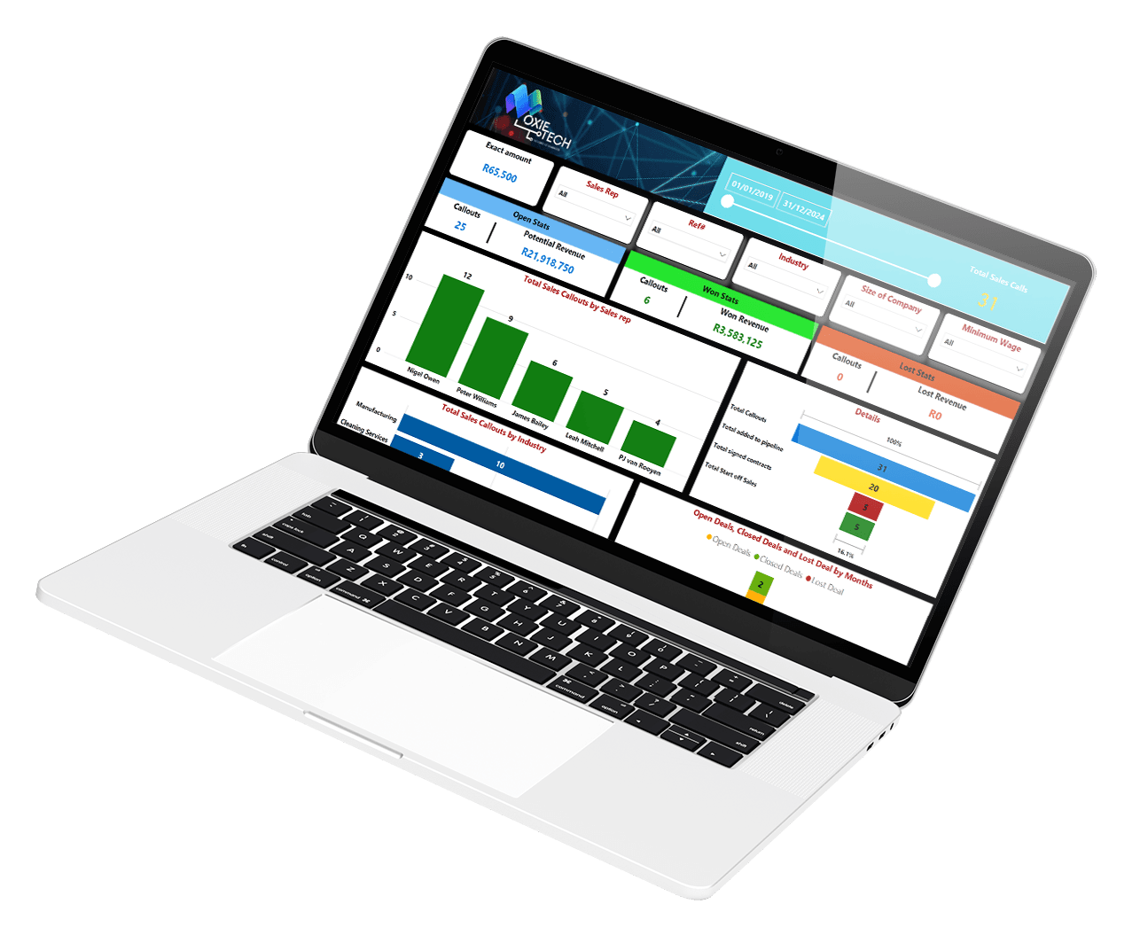 Moxitech Business Intelligence Laptop 5